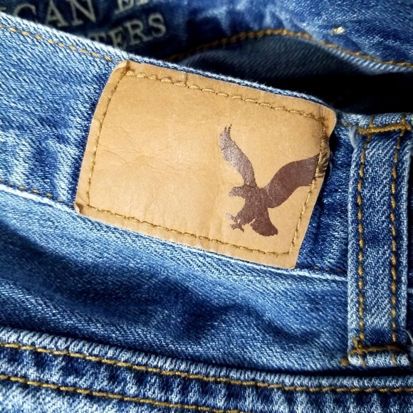 American eagle vintage Hi-Rise Festival Women's Jeans Shorts size 6 - Picture 9 of 10